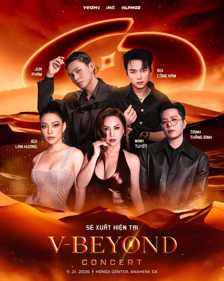Poster featuring Jun Phạm, Bùi Công Nam, Bùi Lan Hương, Minh Tuyết and Trịnh Thăng Bình